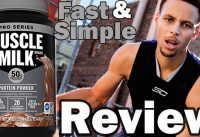 Muscle Milk: Pro Series Protein Review