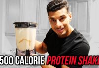 The ULTIMATE 1500 Calorie Protein Shake (Just 5 Ingredients Needed!)