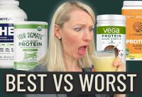 Dietitian Reviews the BEST and WORST Protein Powders (WATCH BEFORE YOU BUY!)