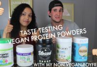 Taste Testing Vegan Protein Powders With Non Vegan Boyfriend