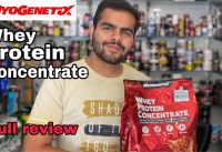 Myogenetix Whey Protein Concentrate | Full Review | High Quality Protein |