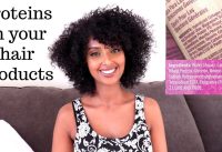 Best Proteins For Protein Sensitive & Low Porosity Hair | How to Read Protein Ingredients