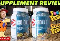 Fruity & Cocoa Pebbles™ PROTEIN POWDER! (REVIEW) | Dymatize ISO 100 Whey Protein Review & Unboxing