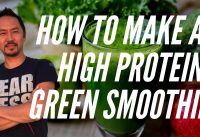 “How To Make A High Protein Green Smoothie using Hemp Seeds"