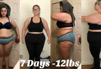 Drank Only Water+Protein Shakes for 7 Days (Lost 12lbs)