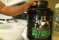 How I enjoy my Pro Line Series 100% Hydrolyzed whey protein by Scitec Nutrition!