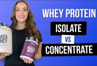 Whey Protein Isolate VS Concentrate | Nutrition Coach Explains the Difference | Naked Nutrition