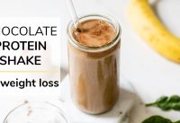 CHOCOLATE PROTEIN SHAKE | for weight loss