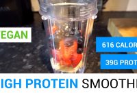 High Protein Smoothie Recipe | Vegan | Bodybuilding