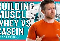 Whey Vs. Casein: Which Is Best For Building Muscle? | Nutritionist Explains | Myprotein