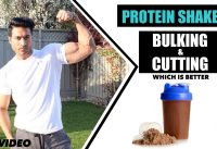 Protein Shakes for Bulking & Cutting – Know the Difference | Info by Guru Mann