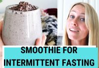 Blueberry Hemp Smoothie + INTERMITTENT FASTING