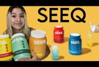 SEEQ CLEAR WHEY ISOLATE PROTEIN REVIEW | Trying Different Flavors ✨