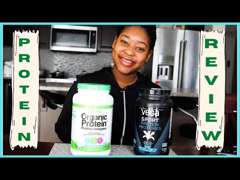 VEGAN PROTEIN POWDERS FOR WEIGHTLOSS│ REVIEW ORGAIN VS VEGA SPORT